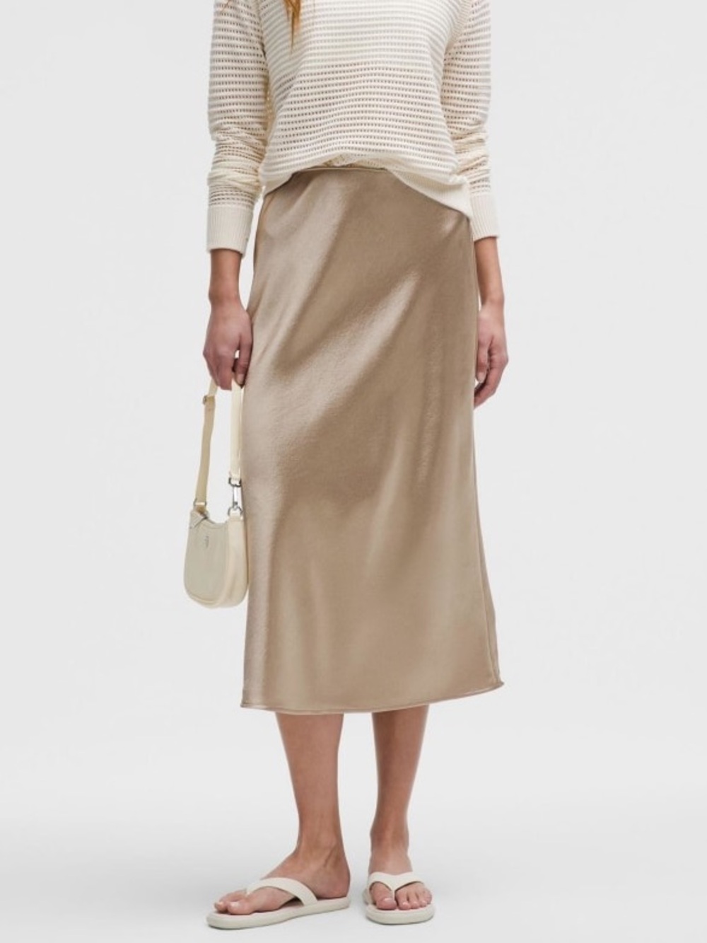 lululemon Satin Midi Skirt